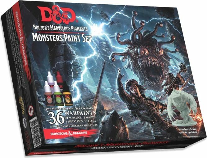 D&D: Monsters Paint Set