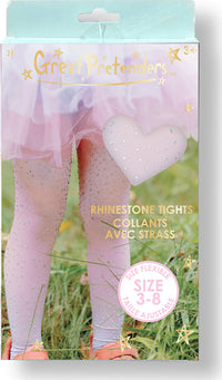 Rhinestone Tights Ombre Lilac/Pink/Blue