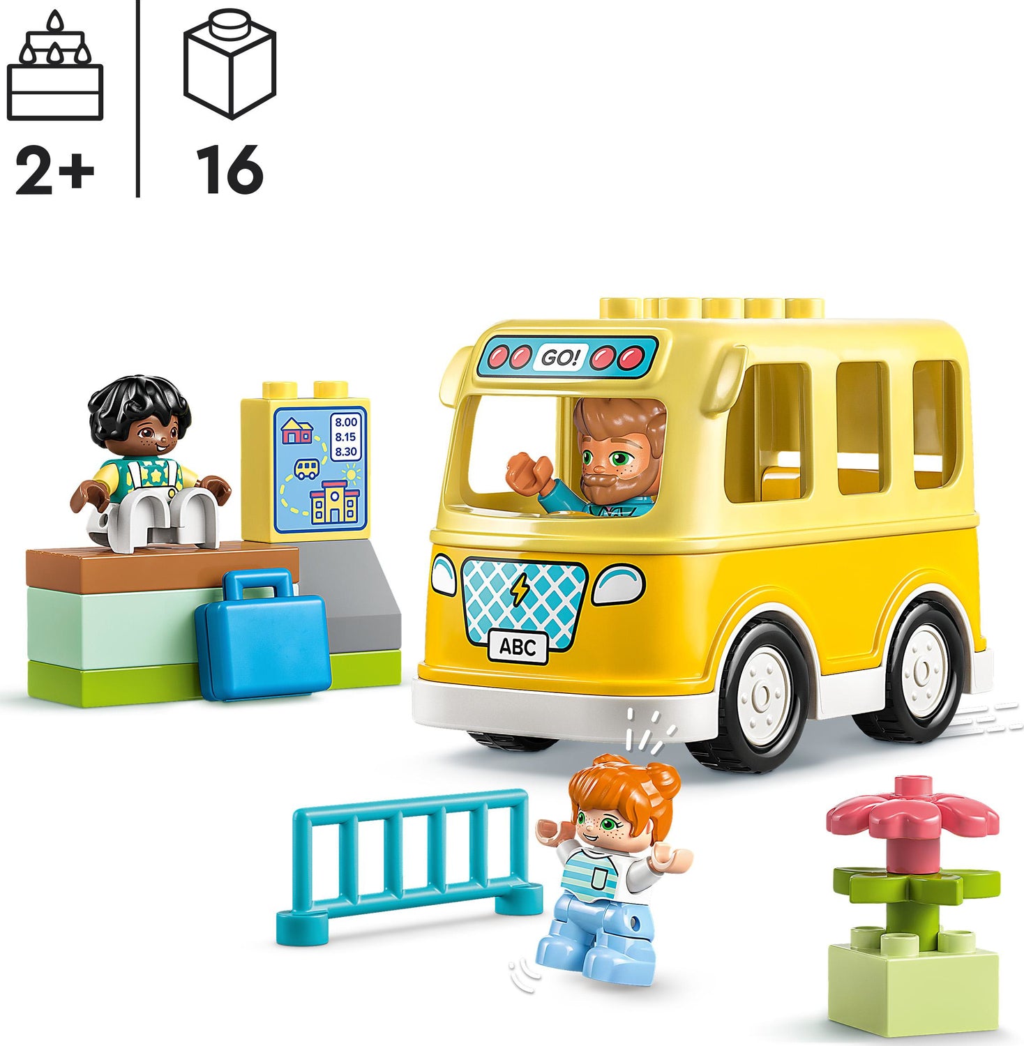 LEGO® DUPLO® The Bus Ride Toy for Toddlers