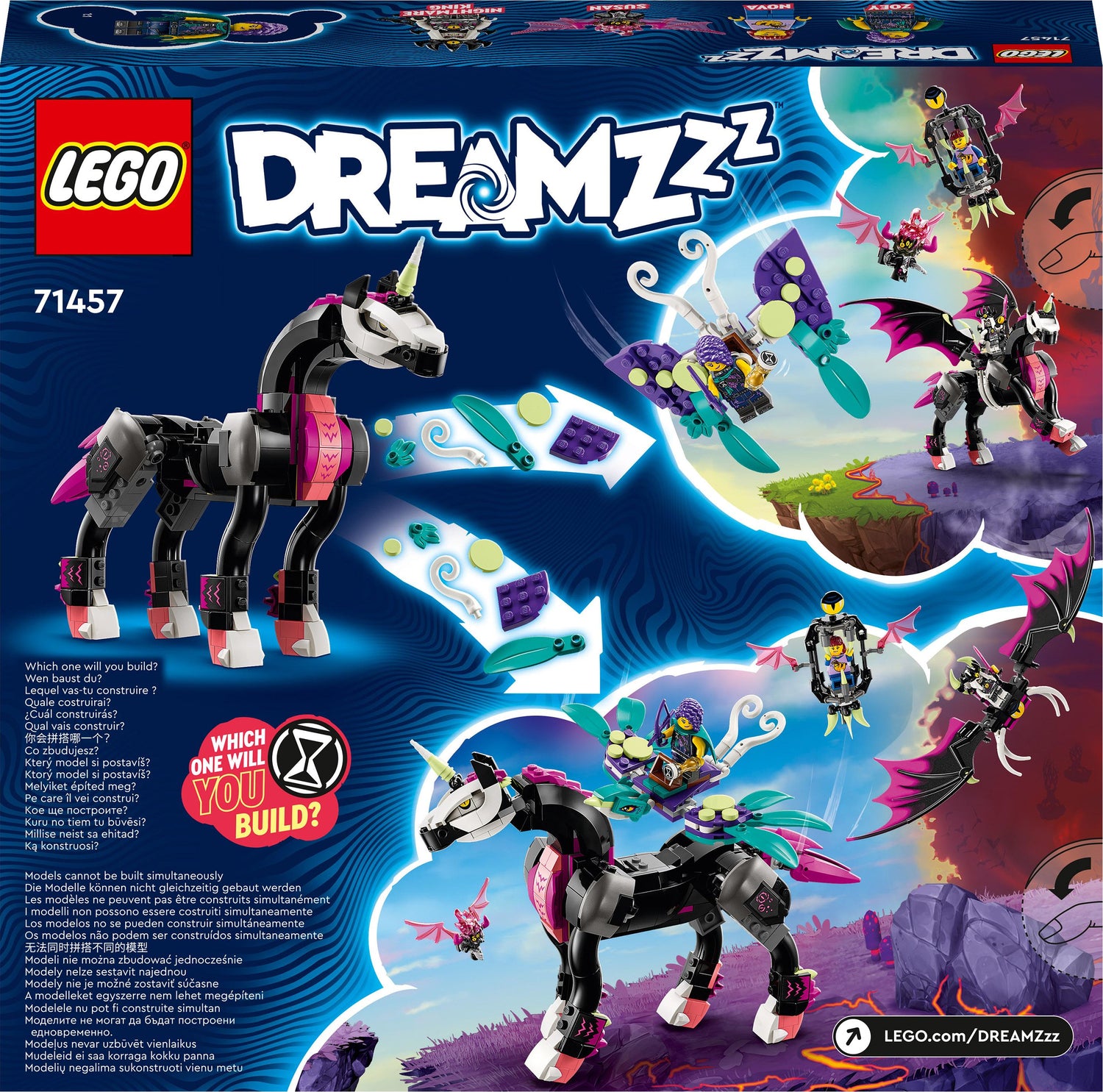 LEGO® DREAMZzz Pegasus Flying Horse Toy 2 in 1