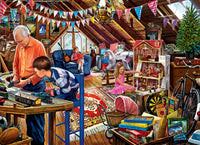 Childhood Dreams - Playtime in the Attic 1000 Piece Puzzle