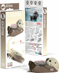 EUGY Sea Otter 3D Puzzle