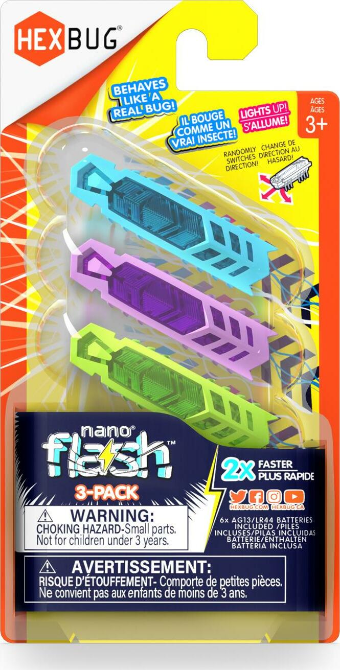 Hexbug Flash Nano Triple Pack