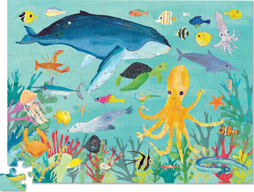 100-pc 36 Puzzle - Ocean Animals