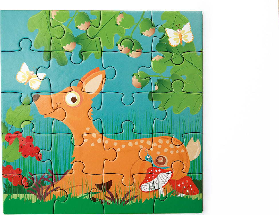 Magnetic Puzzle Book Forest
