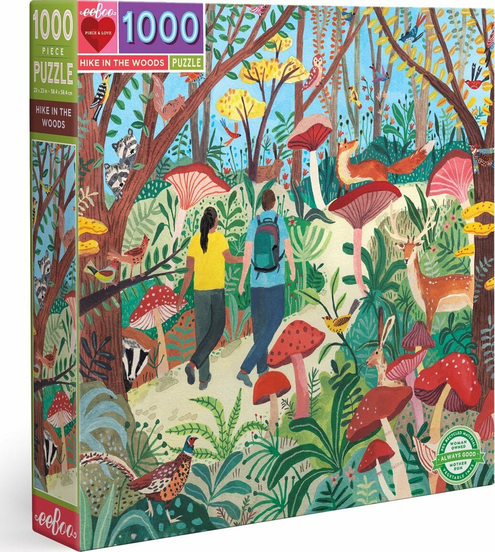 Hike In The Woods 1000 Piece Puzzle
