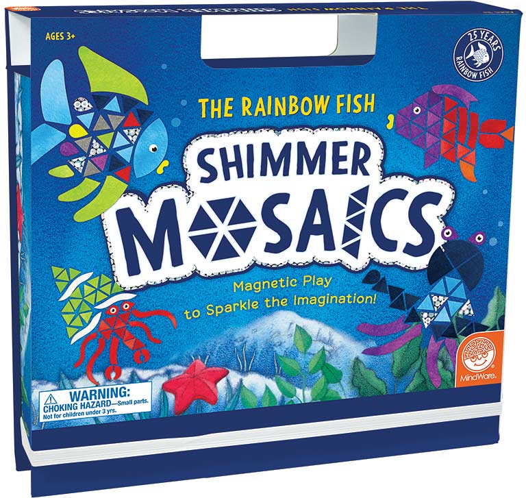 The Rainbow Fish Shimmer Mosaics