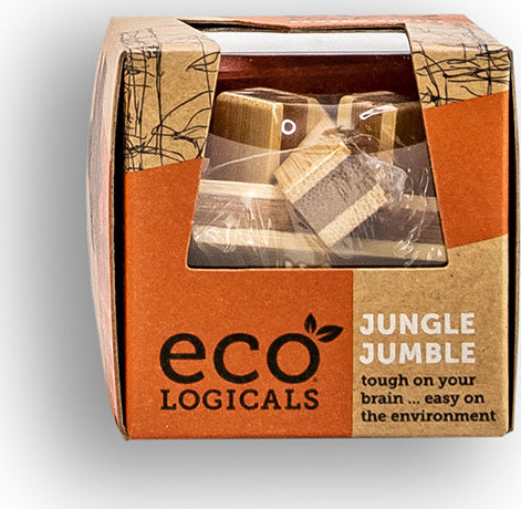 Jungle Jumble (Mini) - assembly puzzles from bamboo