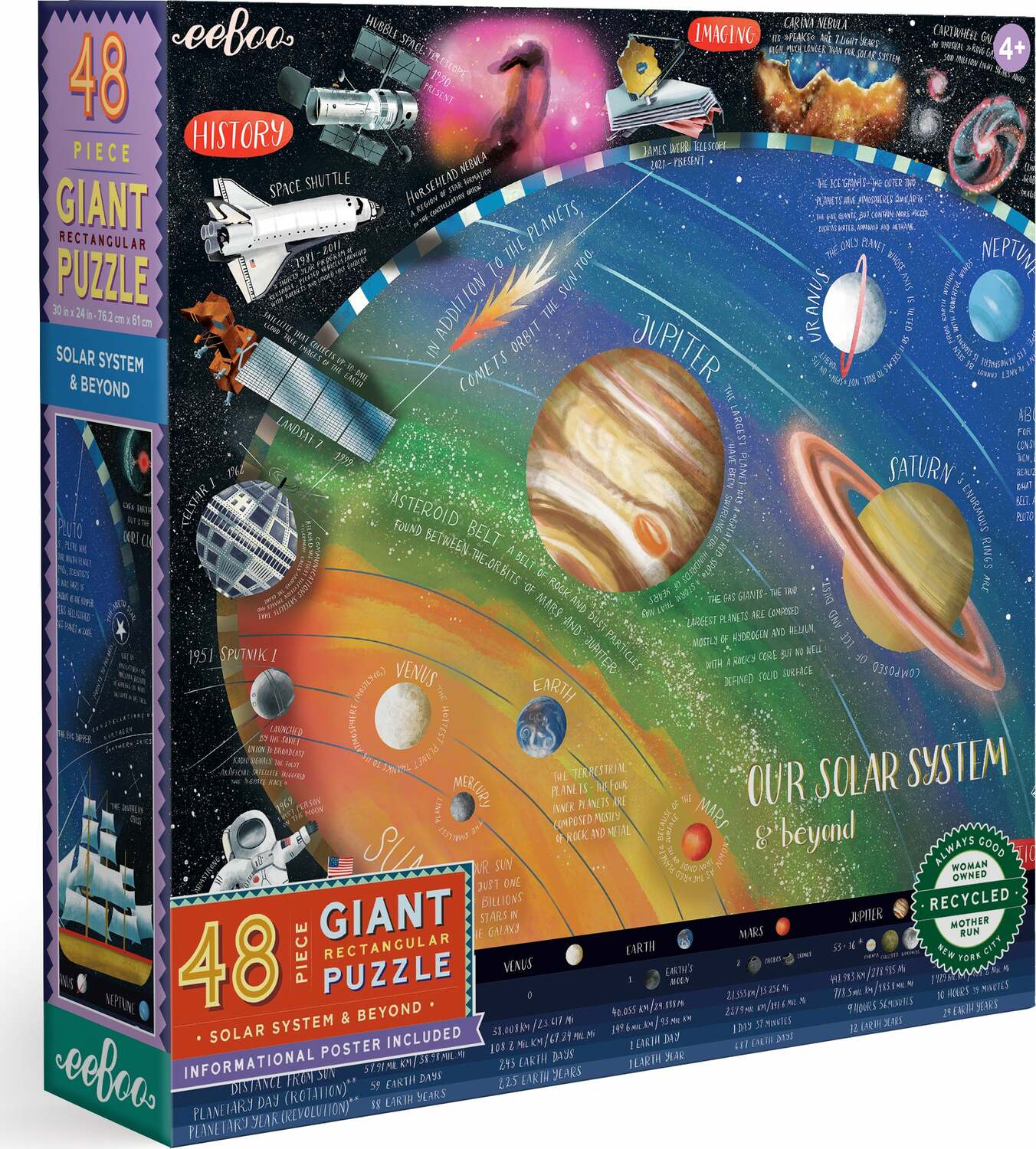 Solar System & Beyond 48 Piece Giant Puzzle