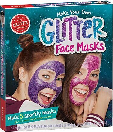 Make Your Own Glitter Face Masks