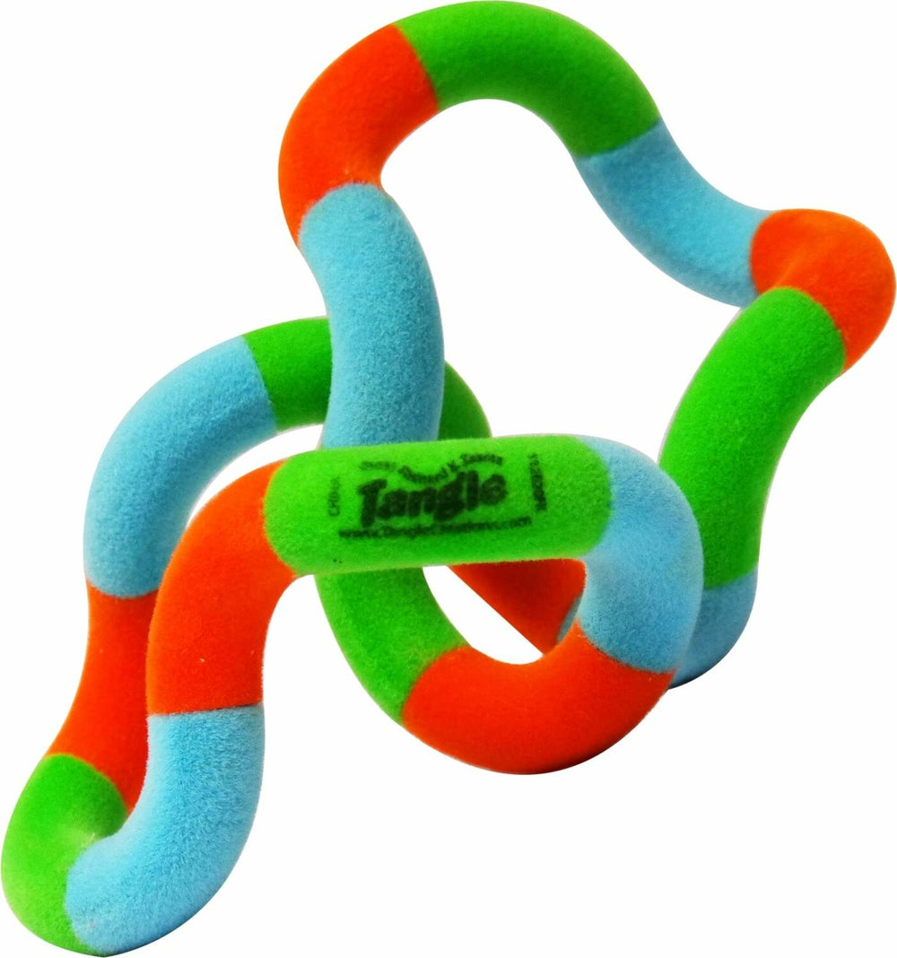 Tangle Jr. Fuzzies (Orange, Blue, Green)