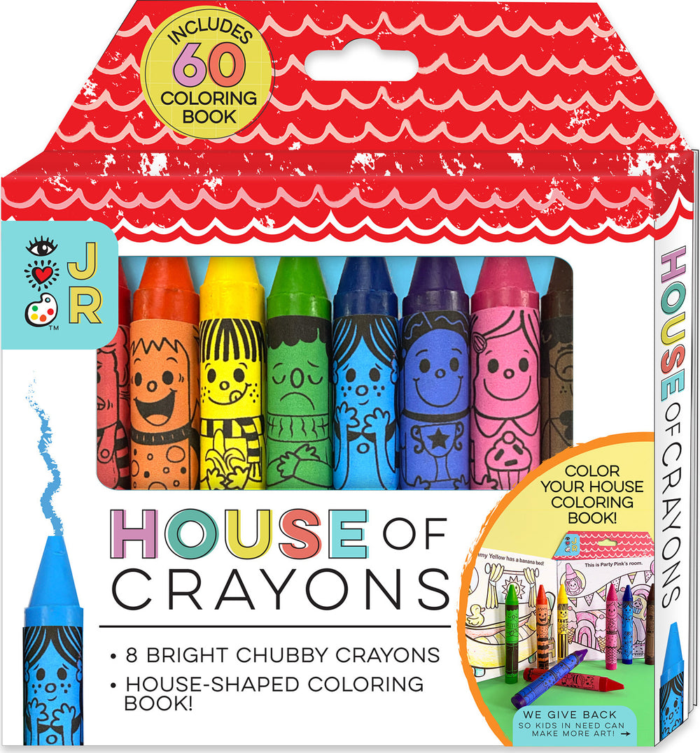 House of Crayons-Jr w/Coloring Book