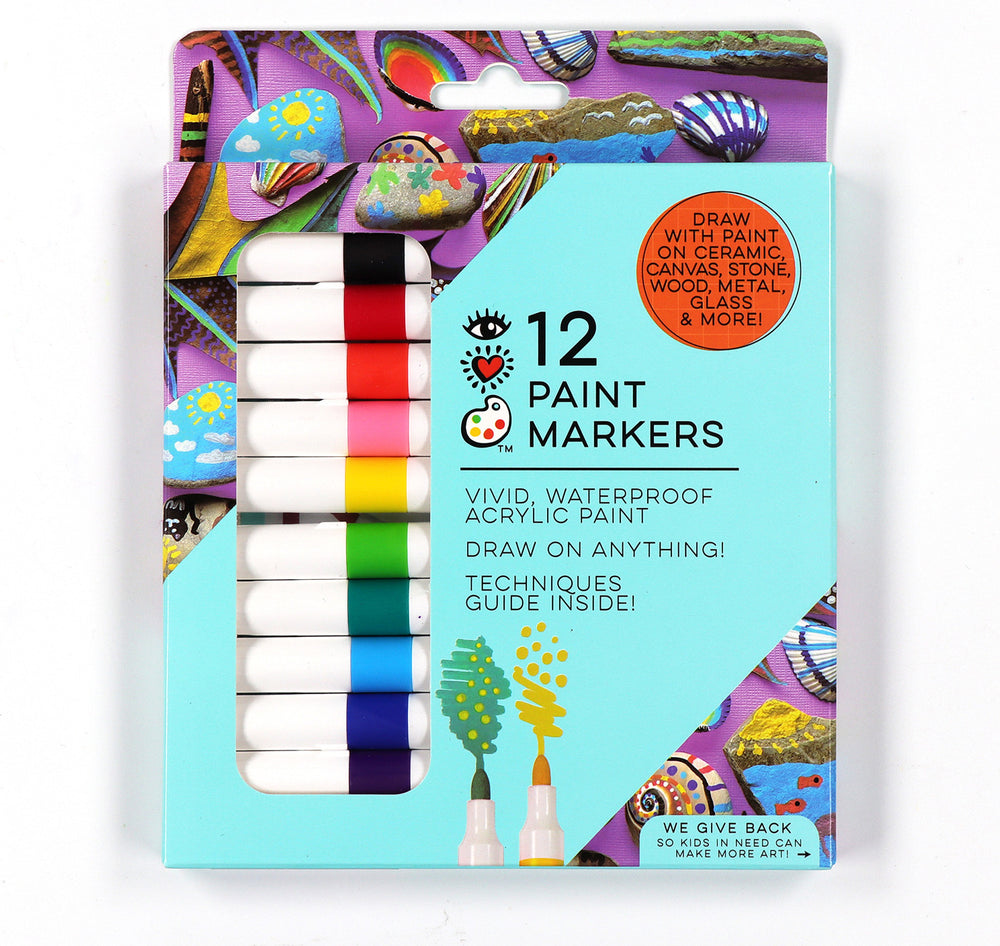 12 Acrylic Paint Markers