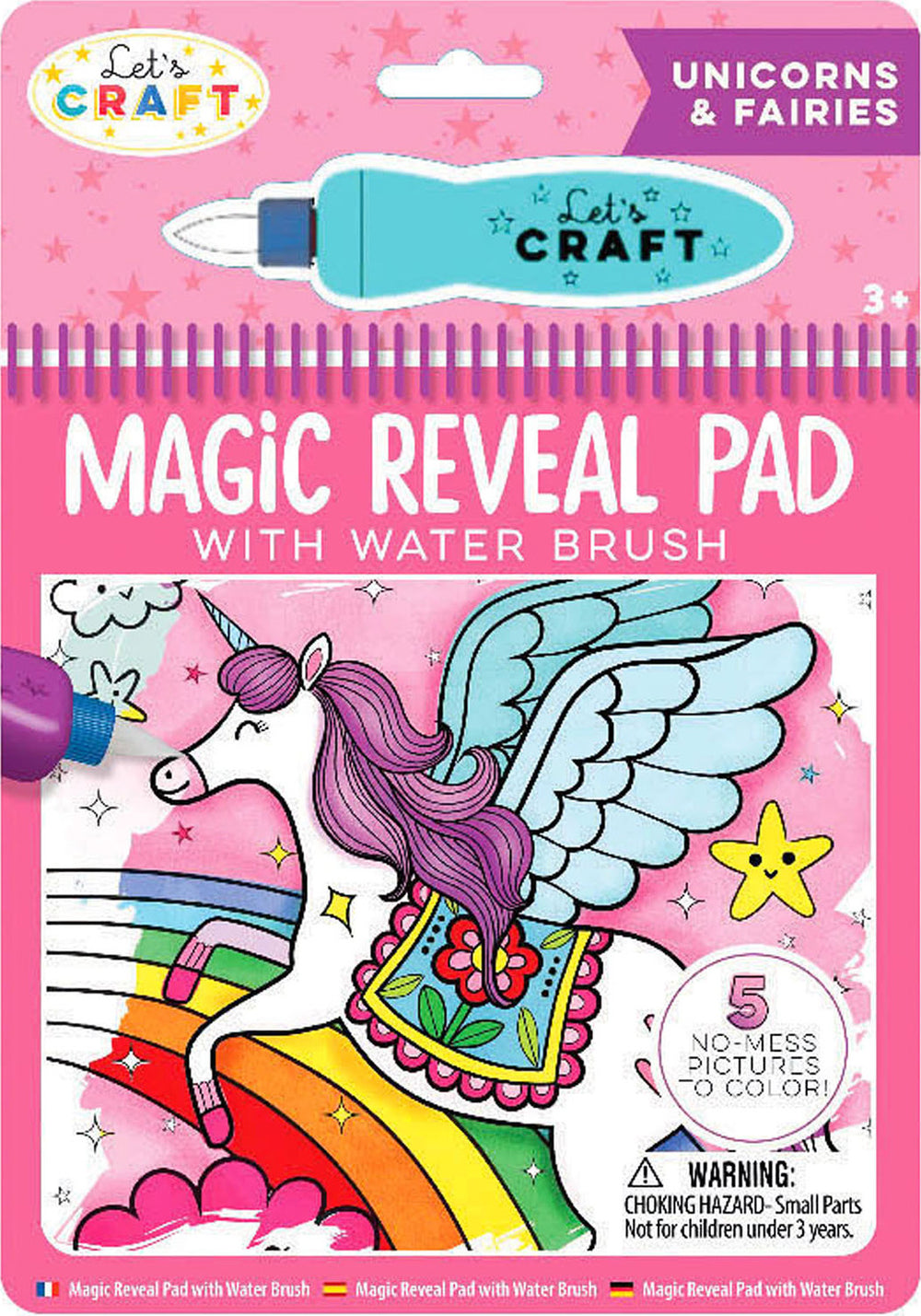 Magic Reveal Pad - Unicorns and Fairies