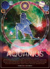 Aquarius - zodiac signs puzzle (500 pc)