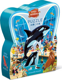 48-pc Puzzle - Day at the Aquarium 