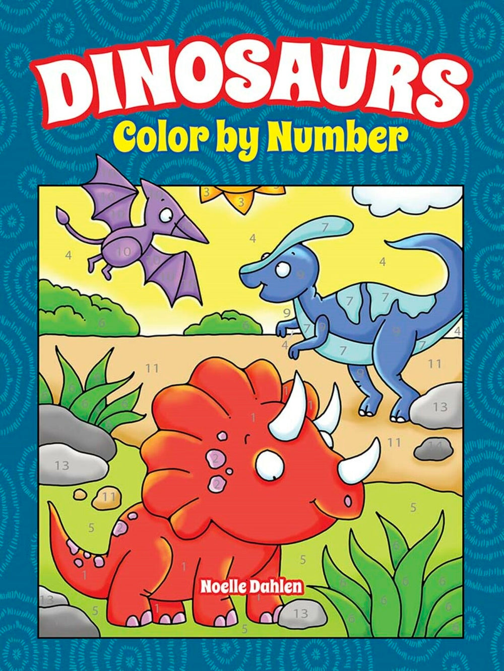 Dinosaurs Color by Number