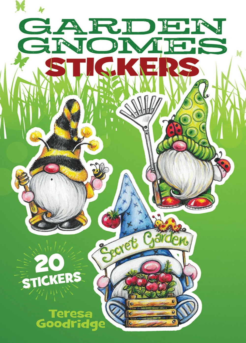 Garden Gnomes Stickers: 20 Stickers