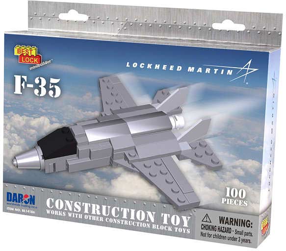 F-35 Construction Toy 124 Pieces