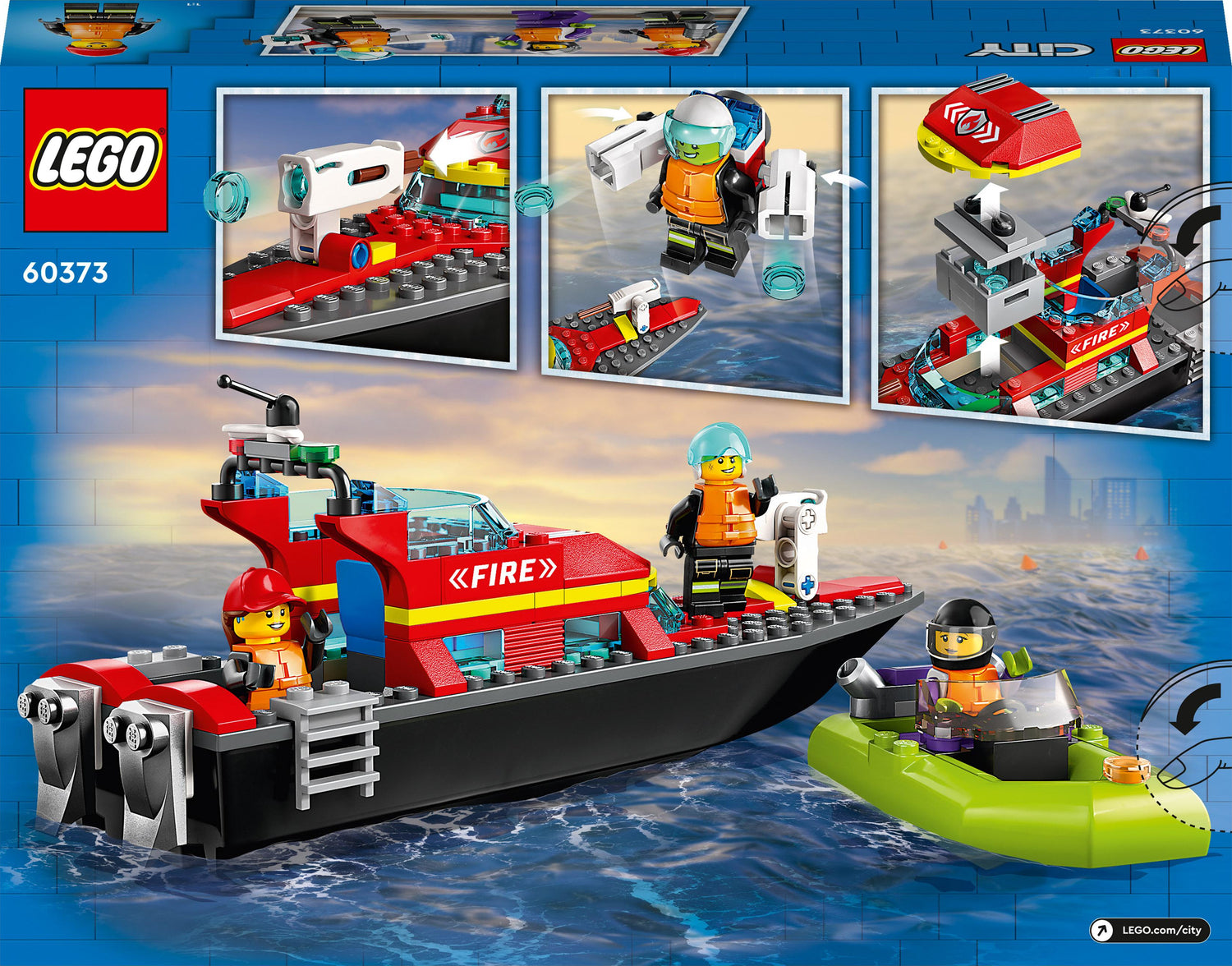 LEGO® City Fire: Fire Rescue Boat