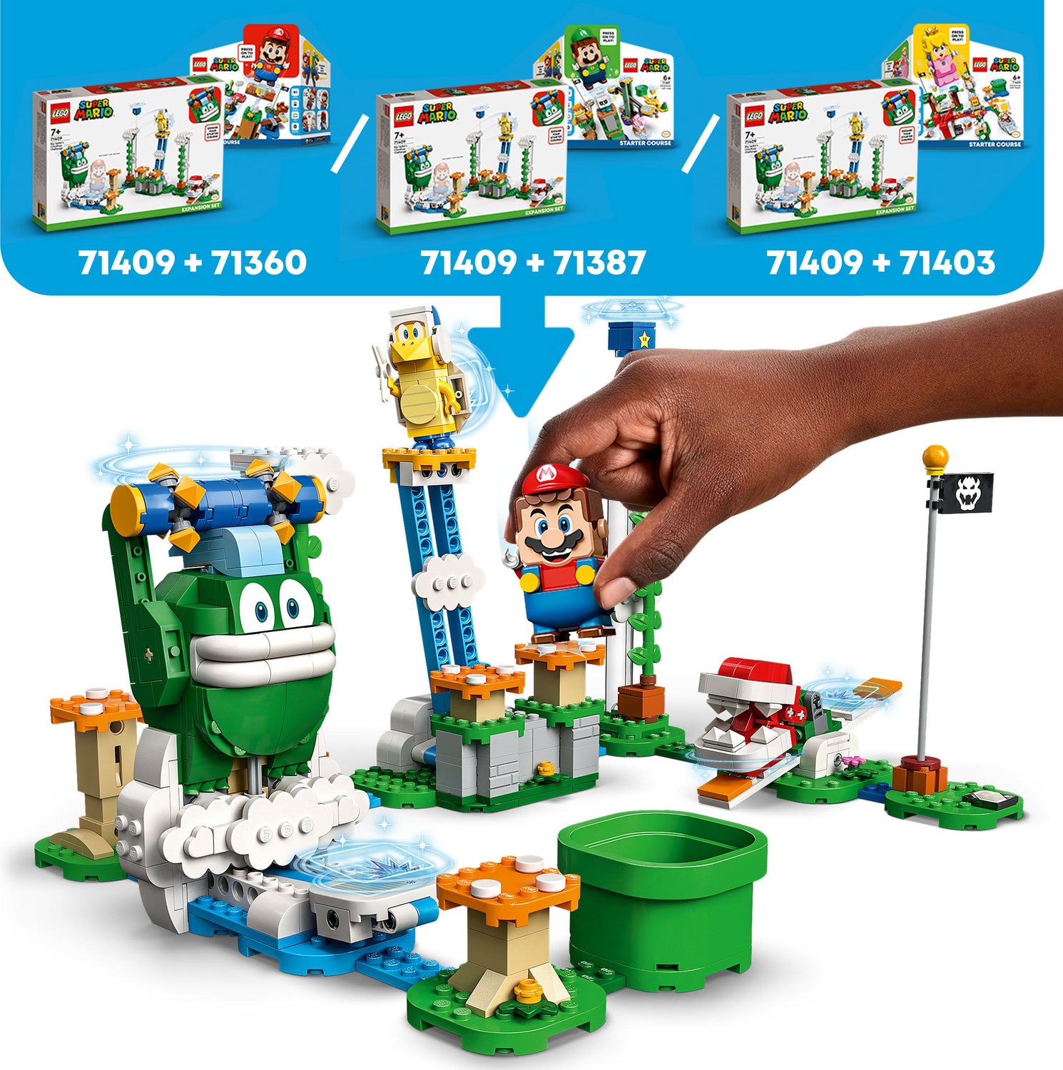 Big outlet lego mario