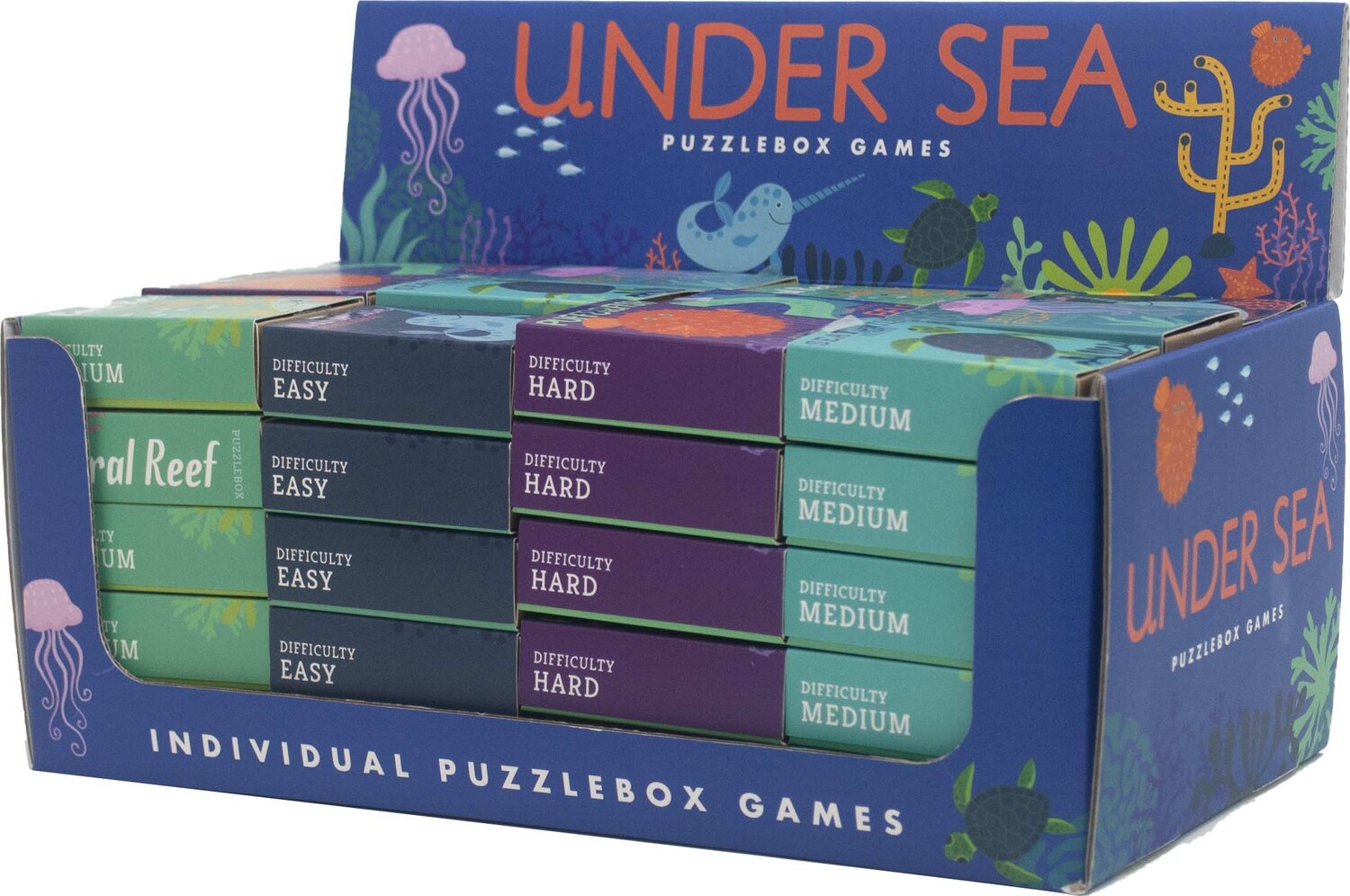 Under the Sea Puzzlebox (assorted matchbox puzzles)