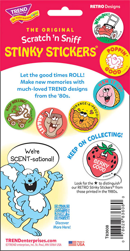 Great! - Cola scent Retro Stinky Stickers® (24 ct.)