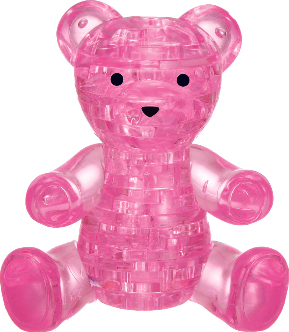 Std.  Crystal Puzzle-Teddy Bear(Pink)