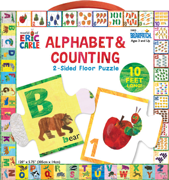 Eric Carle Abc/123 2-Sided Floor Puzzle (6)